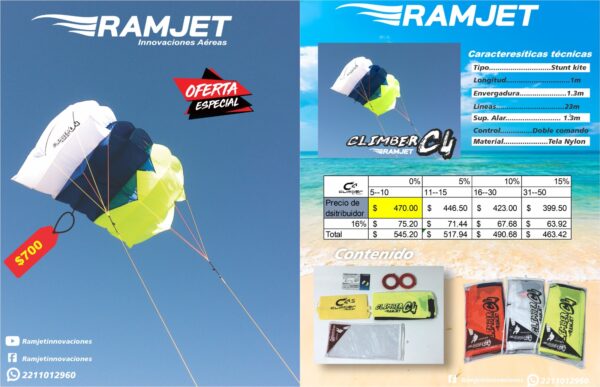 C4 CLIMBER KITE DOBLE COMANDO - Image 2